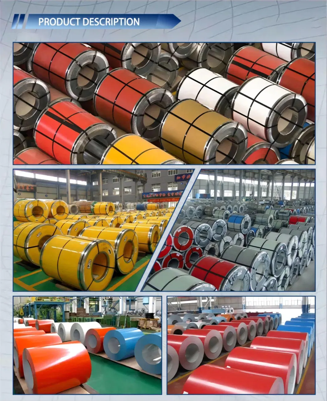 PPGI PPGL Gi Gl Prepainted Galvanised Iron Zinc Coated Prepainted Galvanized Az Galvalume Hot Dipped Galvanized Corrugated Sheets Color Coated Coil Strip