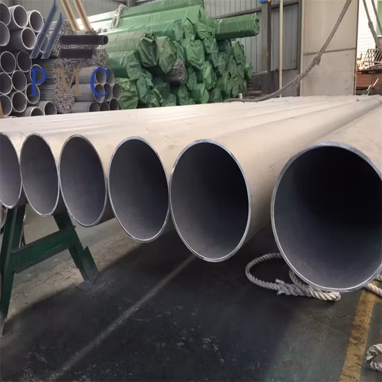 ASTM AISI Ss 201 304 304L 316L Tubo de metal rectangular cuadrado redondo Inox pulido 321 309S 310S 410 420 430 Tubo de acero inoxidable soldado sin costura laminado en frío en caliente