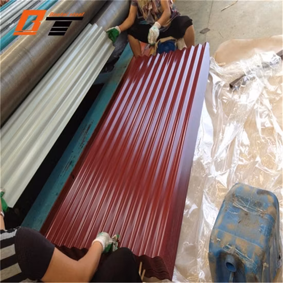 Hoja para techos Teja de acero de metal recubierto de piedra de larga duración